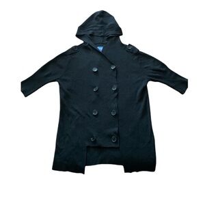Vera Wang Hooded Peacoat Sweater